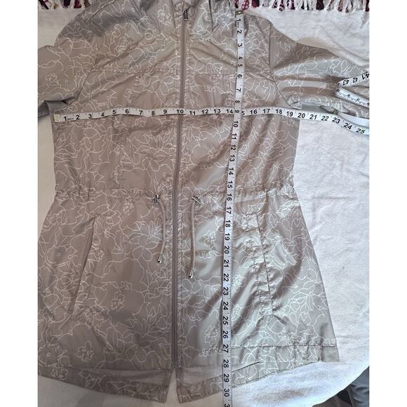Susan Graver Women’s sz XS Oversized Zip Jacket Coat Windbreaker Packable - Picture 4 of 9